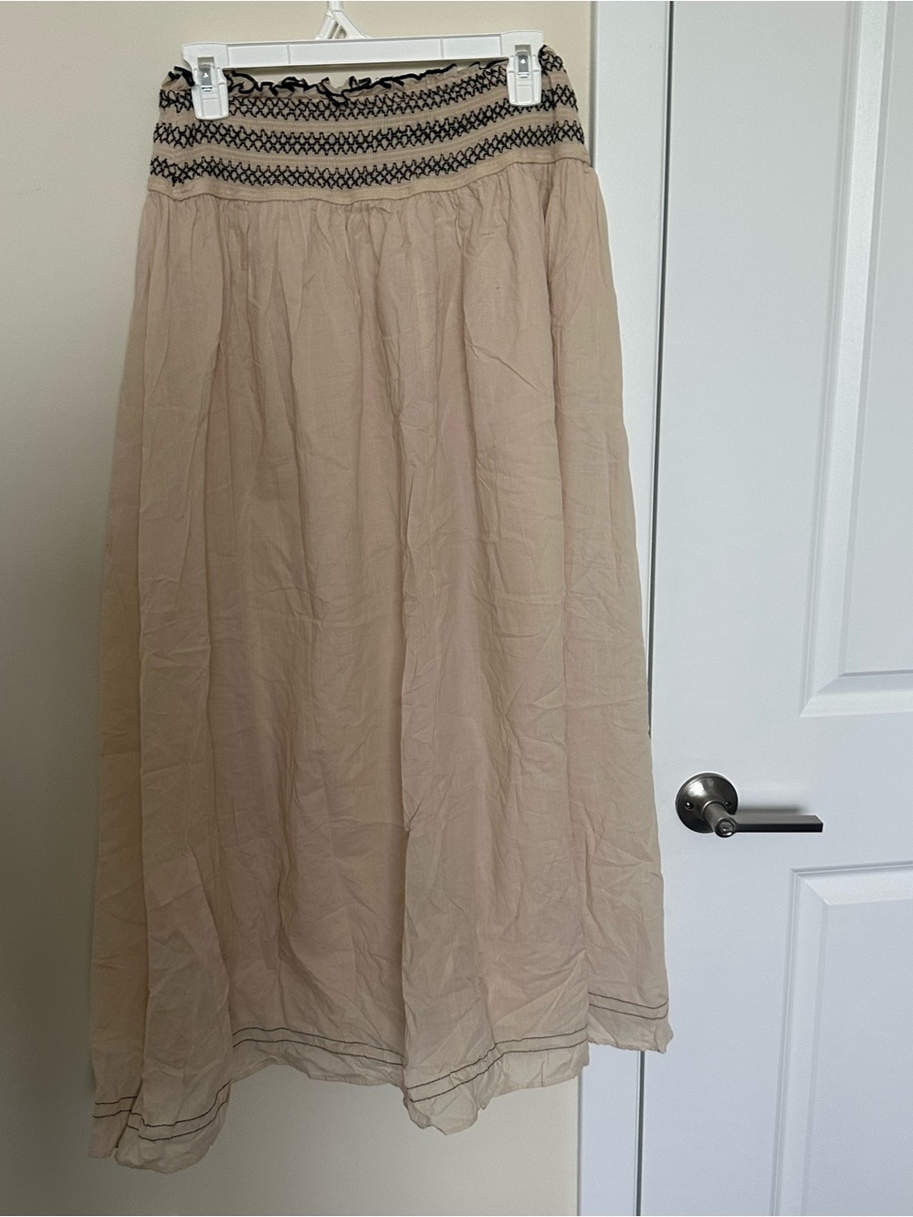 Zara Rustic Beige Maxi Skirt - XL